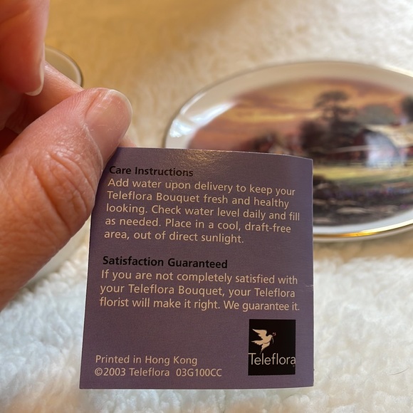 EUC Thomas Kincade. Sunset at Riverbend Farm. Cup and saucer. - Picture 7 of 7